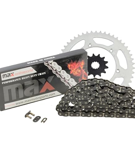 Amazon.com: Caltric Red O-Ring Drive Chain & Sprockets Kit